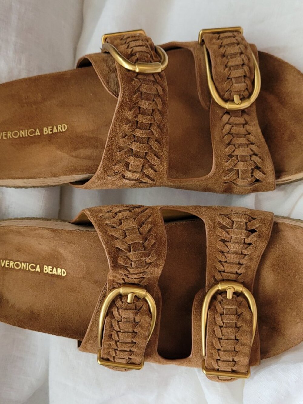 Veronica Beard Paige Sandal In Hazelwood - Picture 6 of 15